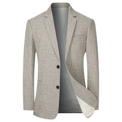 2025 New Men's Suit Jacket Thin Blazers Spring Autumn Solid Business Casual Suit Jacket Men Clothing Blazer Hombre Coats