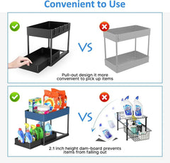 Under Sink Organizer Rack