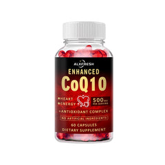 COQ10 Capsules For Improve Heart Brain Nerve Cell Mitochondria Sperm Motility Egg Quality Relieve fatigue Lower Blood Pressure