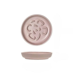 Creative Clover Shaped Slow Food Plate, Anti Spill Pet Bowl, Anti Choking Slow Food Bowl, Round Cat Bowl Dog Bowl, Pet Supplies
