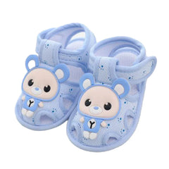 Baby Girls Boys Sandals Cute Flexible Non-slip Summer Flats First Walkers Toddlers Shoes for Casual Home Infants 0-15Months
