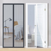 Magnetic Mesh Door Curtain Anti Mosquito Screen Self Adhesive