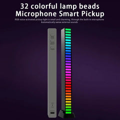 RGB Sound Control LED Music Rhythm Light Bar