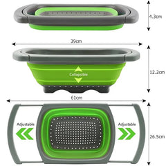 Expandable Kitchen Sink Strainer Basket