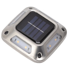 8 LED Solar Ground Light Waterproof IP65 Warm Garden Lamp