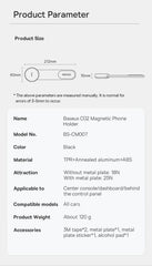 Magnetic Foldable Car Phone Holder for Dashboard