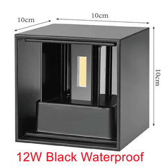 IP65 Waterproof LED Wall Light 6W/12W