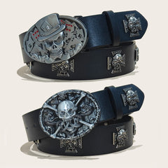 Punk Men's Belt Bohemian Style Fashion Personalized Belt For Men and Women Gothic Rock Y2K Belts For Jeans Dresses & Casual Wear