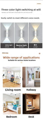 Rechargeable Motion Sensor LED Cabinet Light Magnetic USB Under Counter Closet Night Light