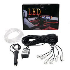 Car Interior RGB Ambient Light Strip App Control 12V Music Sync