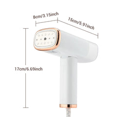 HOMEFISH 1000W Portable Foldable Garment Steamer