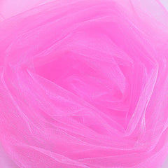 Wedding Organza Roll Sheer Crystal Tulle Fabric Wedding Arch Door Decoration Yarn Birthday Party Backdrop Baby Shower Supplies