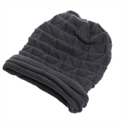 Winter Knitted Hat for Women Baggy Slouchy Beanie Hats Outdoor Warm Cap Bonnet Female Snow Skiing Warm Woolen Caps