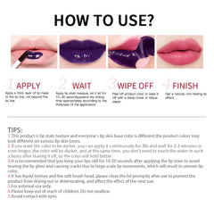 Peel Off Lip Stain Waterproof Lip Tint