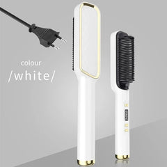 Electric Hair Straightener Comb 220°C Fast Heat