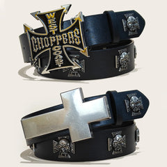 Punk Men's Belt Bohemian Style Fashion Personalized Belt For Men and Women Gothic Rock Y2K Belts For Jeans Dresses & Casual Wear