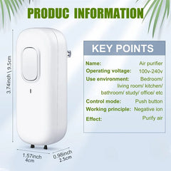 Plug-in Negative Ion Air Purifier for Home