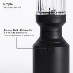 The Mini Blender Plus | Mini Countertop Kitchen Blender | Blend Smoothies And Shakes, Dressings, Sauces, Dips | Extra Vessels,