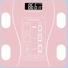 Digital Body Weight Scale Smart Glass Bathroom Scale 200kg