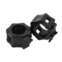 2Pcs 25/50mm Quick Release Barbell Clamps Spin lock Barbell Collars Weight Bar Clips for Weightlifting and Strength Training