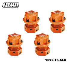 ARRMA 1/7 Limitless 8S Aluminum 7075 Wheel Hex Nut And Wheel Lock Nut Compatible with Gear Box 17mm