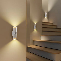 Rechargeable Motion Sensor LED Cabinet Light Magnetic USB Under Counter Closet Night Light