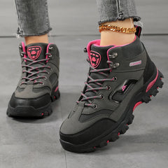 Women Boots Waterproof Outdoor Hiking Boots Women's Safety Work Shoes Walking Sneakers Non Slip Ankle Boots Botas De Mujeres New
