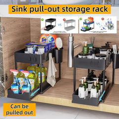 Under Sink Organizer Rack