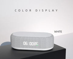 15W Wireless Charging Alarm Clock LED Night Light