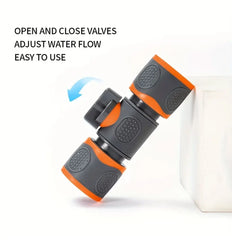 Quick Connect Shutoff Valve Hose Adapter