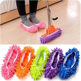 2pcs Multifunction Floor Dust Cleaning Slippers Shoes Cloth Lazy Mopping Shoes Home Floor Washable Cleaning Microfiber Cloth