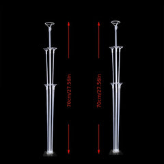 7tubes Wedding Table Balloon Stand Balloon Holder Support Table Floating Wedding Table Decoration Baby Shower Birthday Decor