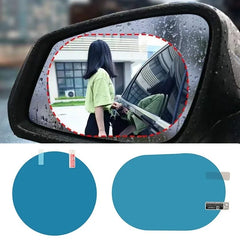 Car Rearview Mirror Anti-Fog Rainproof Film Set