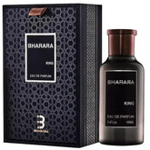 Bharara King Men's Eau de Parfum 3.4oz (100ml) - Refreshing Citrus & Musk Scent Long-Lasting Formaldehyde-Free Fragrance