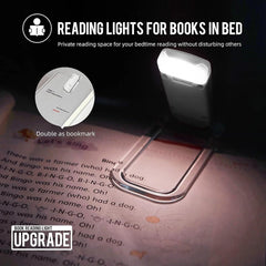 USB Rechargeable Amber Book Light