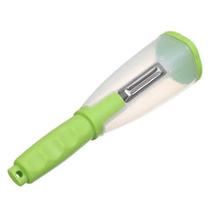 Multifunctional Storage Type Peeling Knife Peeling Knife With Storage Tube Peeler Peeling Apple Supplies Household Peeling Knife