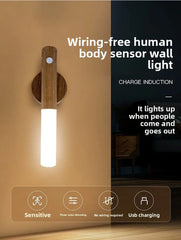 Magnetic Motion Sensor LED Night Light USB Rechargeable