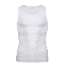 Men Compression Vest Sleeveless Shapewear Slimming Body Shaper Shirt Gym Workout Corset Tummy Control Tank Top Abs Abdomen