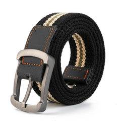 LUDIVIS Canvas Belt Outdoor Tactical Belt Unisex High Quality Canvas Belts for Jeans Male Luxury Casual Straps Ceintures