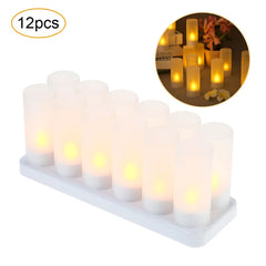 LED Rechargeable Candle Set