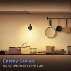 Magnetic Motion Sensor LED Night Light USB Rechargeable