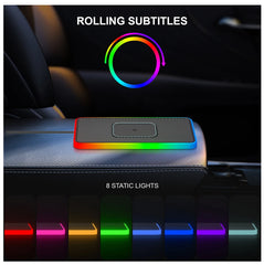 Brorikoy 15W Qi Wireless Car Charger Silicone Pad