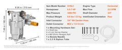 Car Detailing Pressure Washer Kit