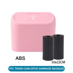 Car Trash Can with Lid