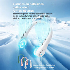 4000mAh Portable Neck Fan