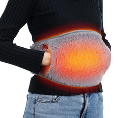 USB Electric Heating Waist Belt Graphene Warm Pad Adjustable
