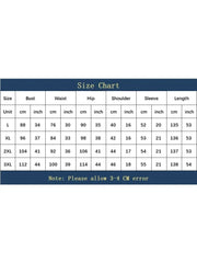 A size chart table for African dresses showing measurements in centimeters and inches.