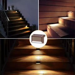 Solar Waterproof Deck Step Lights