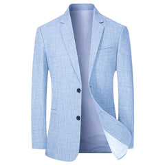 2025 New Men's Suit Jacket Thin Blazers Spring Autumn Solid Business Casual Suit Jacket Men Clothing Blazer Hombre Coats