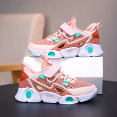 Fashionable Summer Children's Mesh Hollow Casual Shoes Boys' Sports Shoes Breathable, Lightweight, Non slip Tennis Girls' Sports SHOWLU FASHION STORE